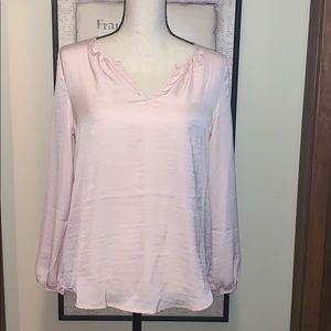 Old Navy Ballet Pink Flowy Blouse